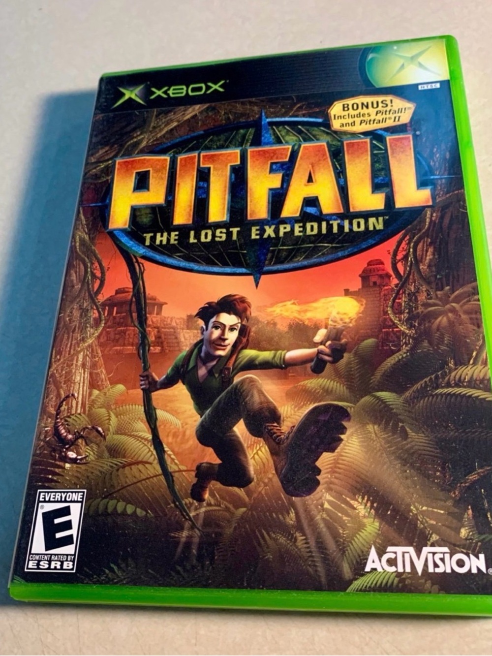 Pitfall The Lost Expedition for Xbox Flawless Disc Tested Plays Perfectly